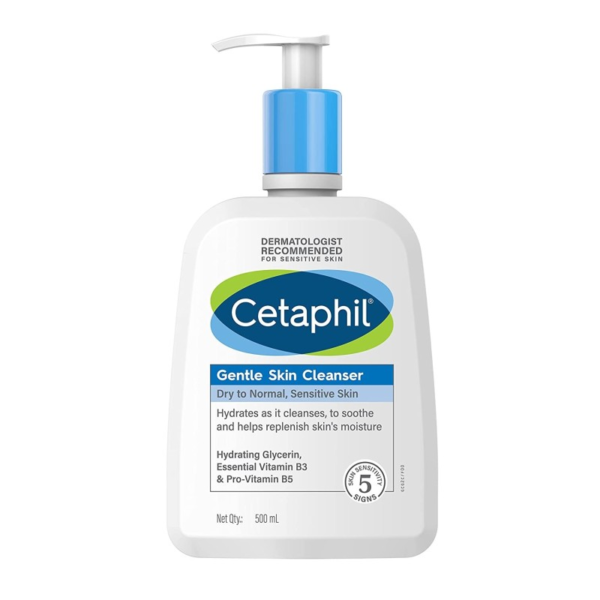 CETAPHIL LOTION NETTOYANTE "GENTLE SKIN CLEANSER PEAUX SÈCHES" 500ML