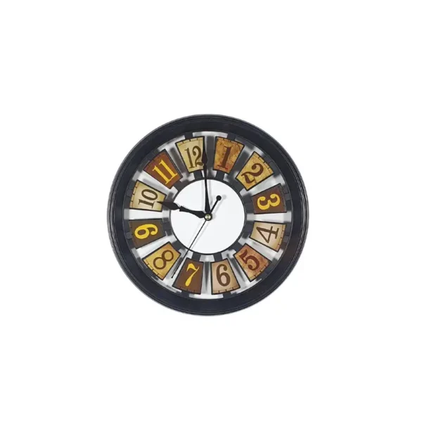 Horloge Mural – Diamètre - 30 Cm - Noir