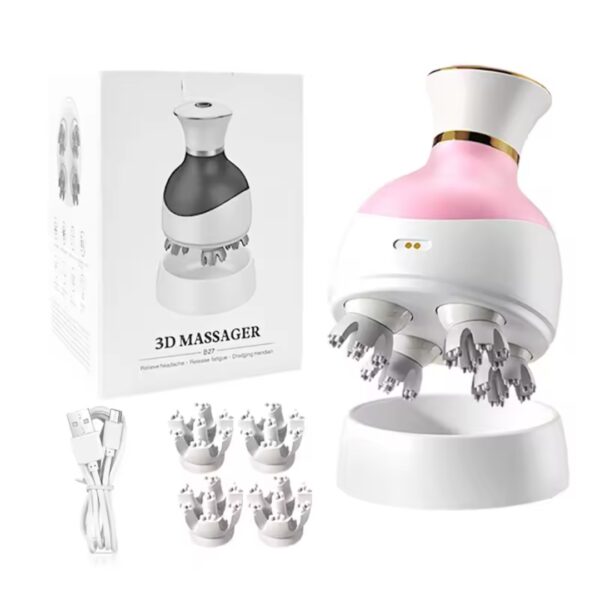 Masseur Électrique smSans Fil - Étanche - 4 Modes De Réglage - Rechargeable - Qualité Supérieure - Rose
