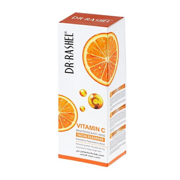 Nettoyant pour le visage à la vitamine C pour éclaircir et anti-âge 80 ml