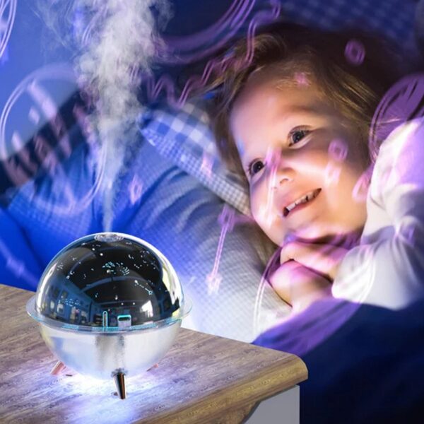 Lumière D’astronomie Spatiale – Humidificateur D’air – Lumière Ambiance Colorée – Aquarelle