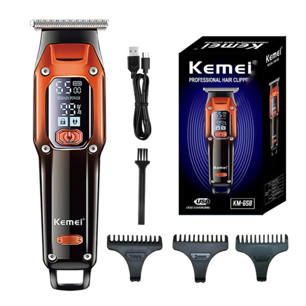 Tondeuse À Cheveux Professionnel Rechargeable Électrique Sans Fil