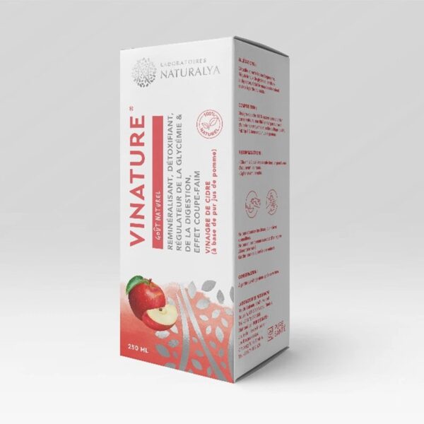 NATURALYA VINATURE VINAIGRE DE CIDRE 250ML