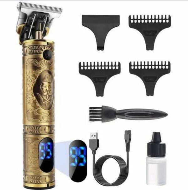 Tondeuse à cheveux homme - Tondeuse barbe et cheveux professionnelle - Électrique - Rechargeable - Sans fil - Écran LED