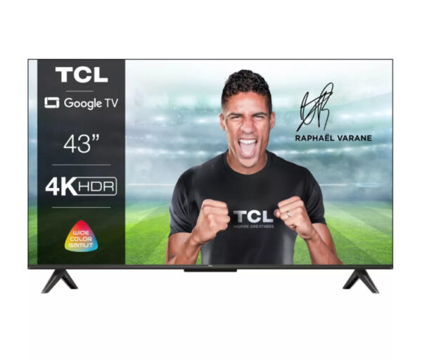 Téléviseur TCL P735 50" LED UHD 4K / Smart TV / Google TV / Android / Noir