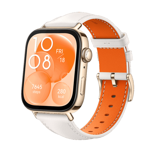 Montre Connectée Huawei Watch Fit 3 Blanc Cuir