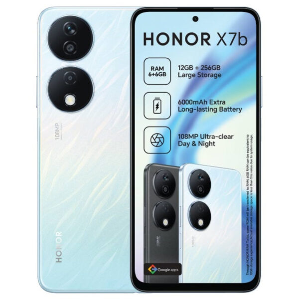 Smartphone HONOR X7b 6Go 256Go - Silver