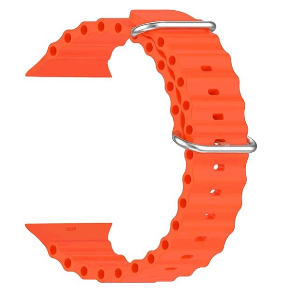 Ceinture Bracelet en Silicone pour SmartWatch Orange
