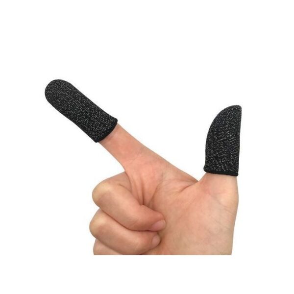 Gants de Doigt pour Jeux Mobile Noir
