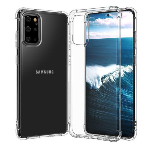 Cache En Silicone Pour Samsung S21 Ultra Transparent