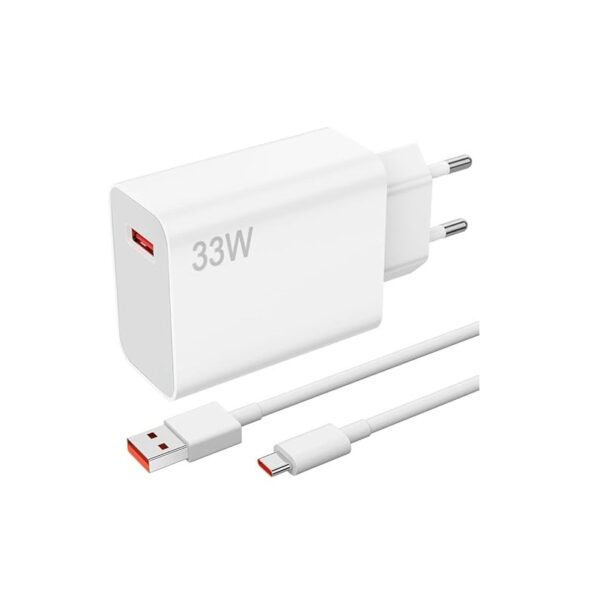 Chargeur Super Rapide 33W Turbo Charge Type C