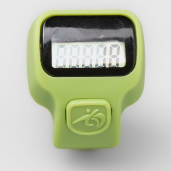 Bague Compteur Digital De Prière - Vert citron