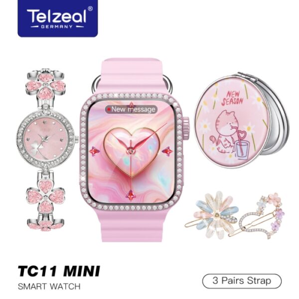 Montre Connectée Telzeal TC11 Mini Smartwatch