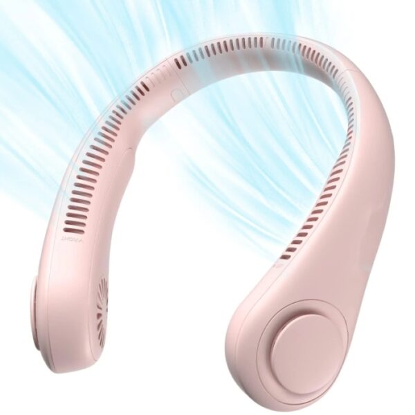 Ventilateur De Cou Portable - Rose